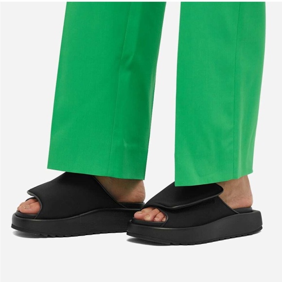 Gia Borghini Scuba Slides in Black Size 39 (U.S. 8.5-9) - Picture 2 of 9